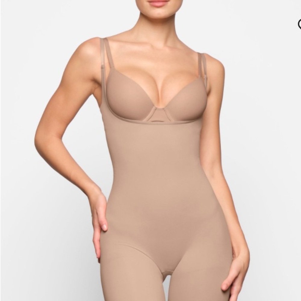Skims open bust seamless bodysuit